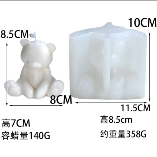 Oso grande 3D tierno
