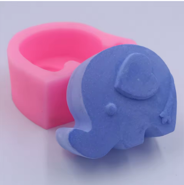 Elefante oreja de corazón