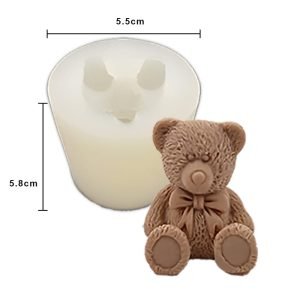 Oso Teddy con corbata 3D