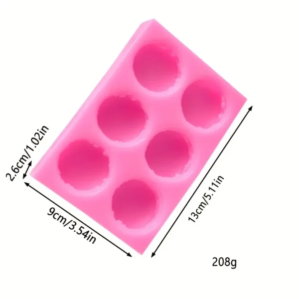 Molde macarrones x6: imagen 1