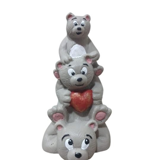 Familia de osos 3D