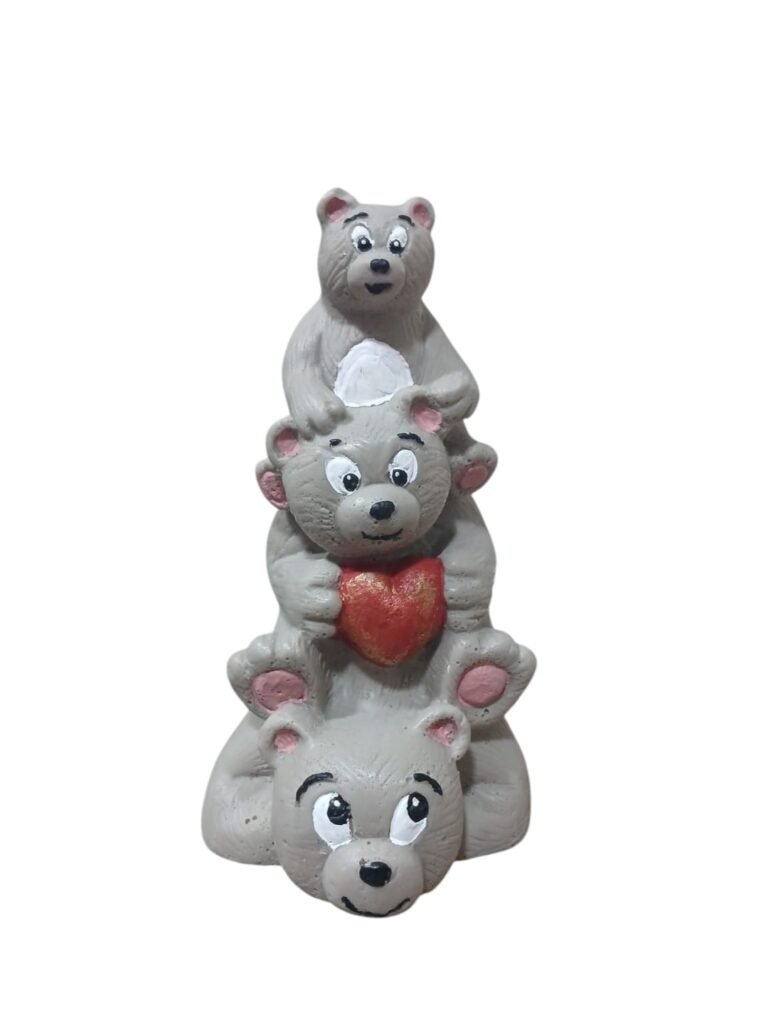 Familia de osos 3D