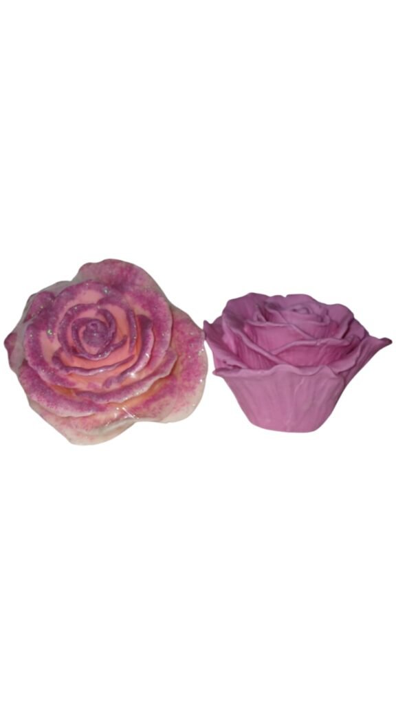 Rosa alta grande 3D