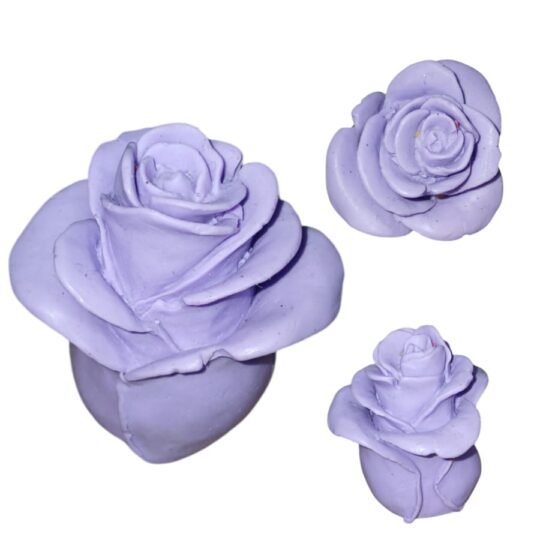 Molde rosa alta abriéndose 3D