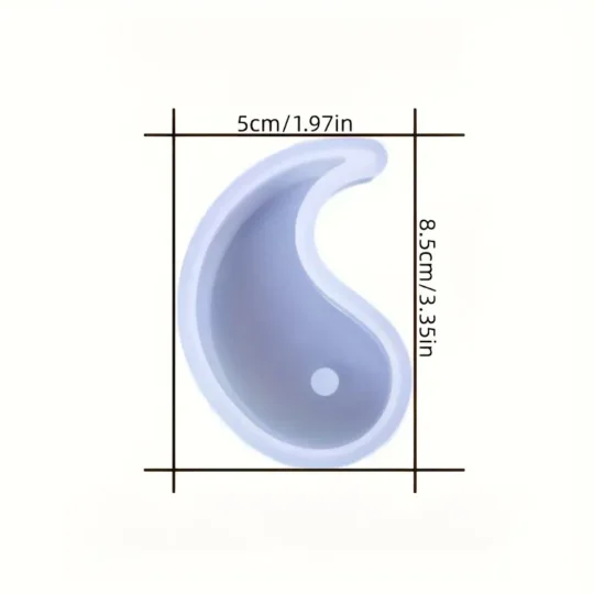 Molde silicona YING YANG: imagen 2