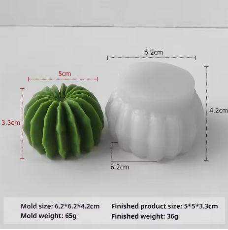 Molde silicona haciendo de suegra 3D