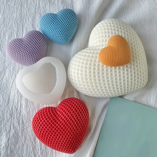 Corazón malla grande 3D