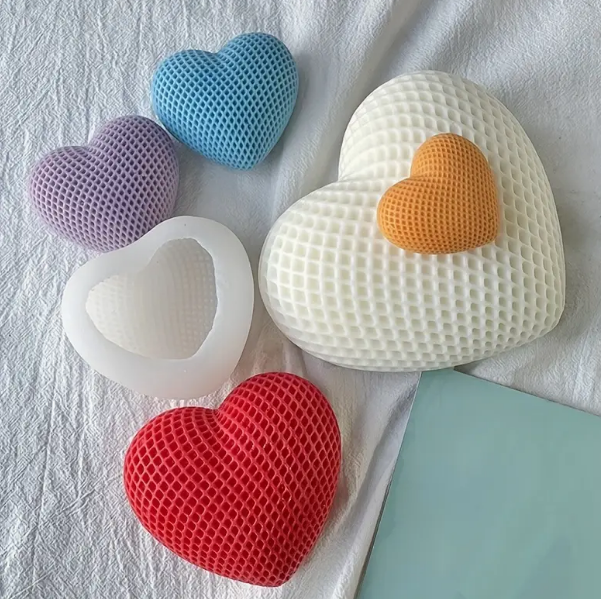 Corazón malla grande 3D: imagen 1