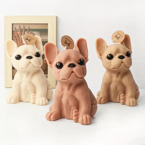 Molde silicona Bulldog francés grande: imagen 1