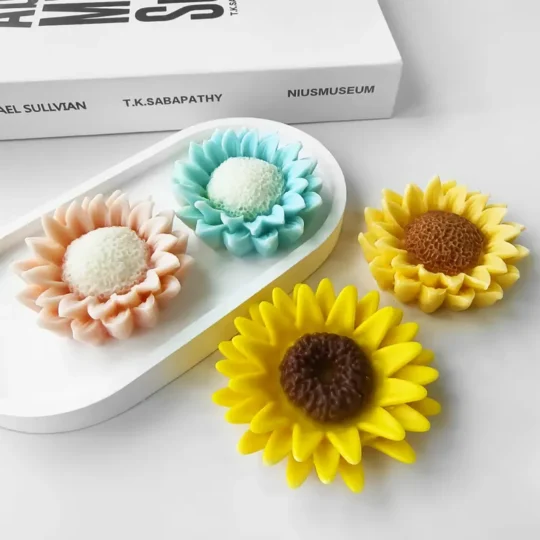Molde girasol 3D