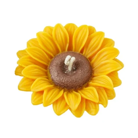 Molde girasol vela 3D