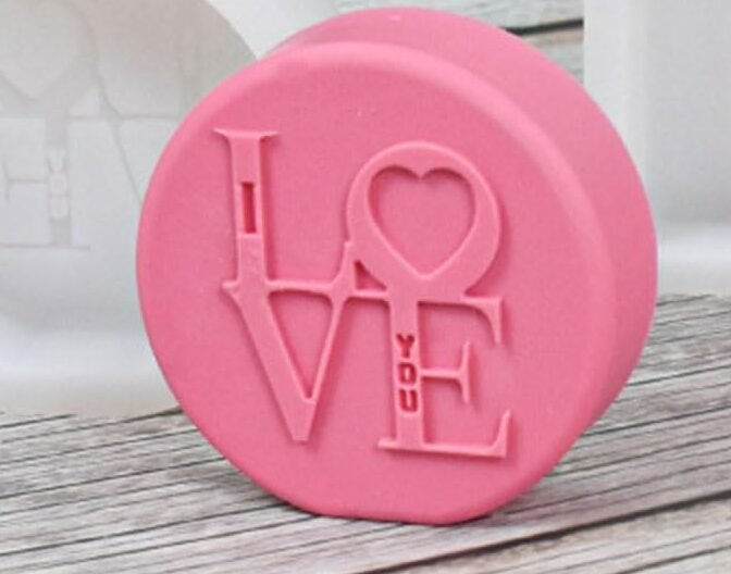 MOLDE CIRCULO DE AMOR (LOVE#5): imagen 1