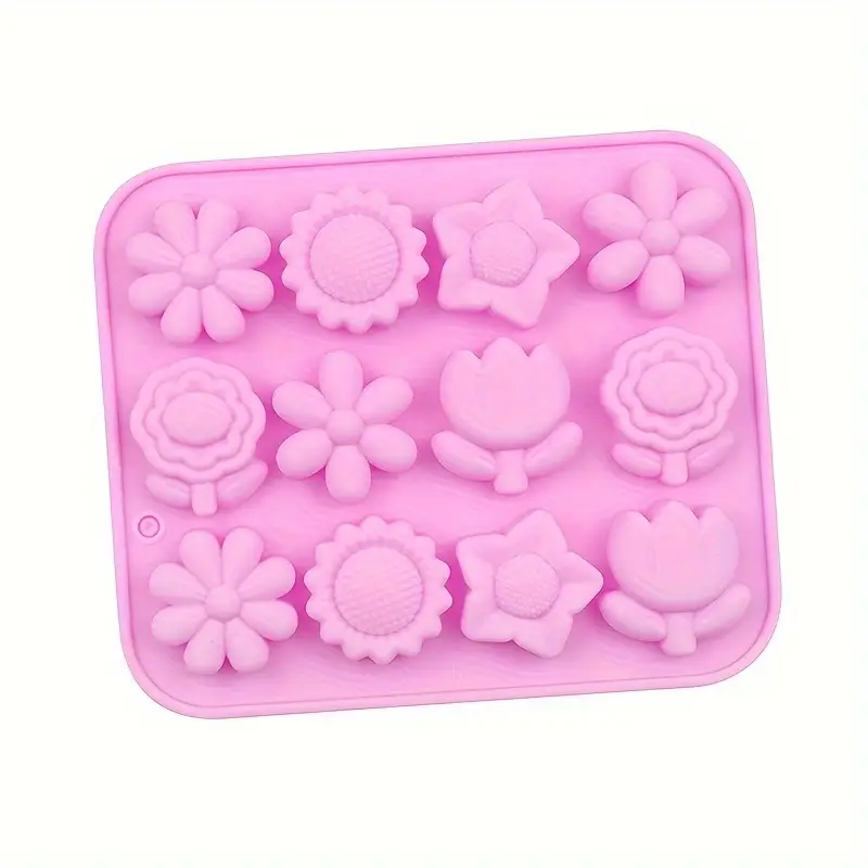 Molde Plancha flores diversas: imagen 1