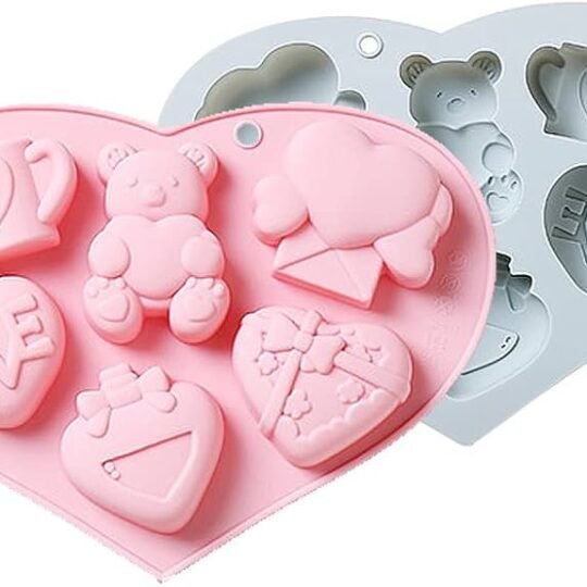 Molde Plancha Corazones y osito