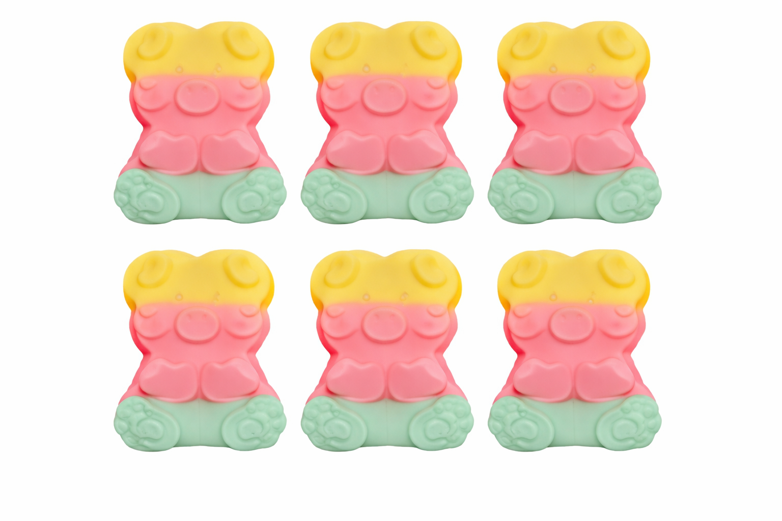 Molde Plancha chanchito 3 colores: imagen 1