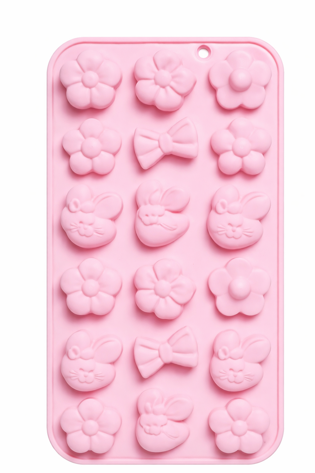 Molde Plancha Flor y lacito: imagen 1