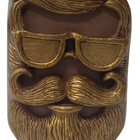 Molde Cara caballero 3D