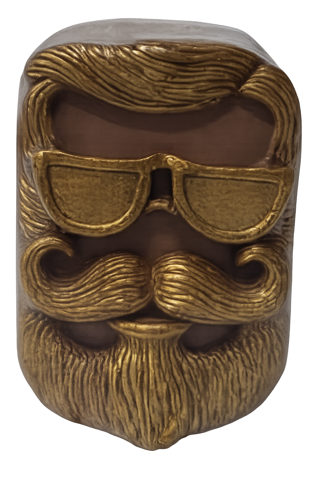 Molde Cara caballero 3D: imagen 1