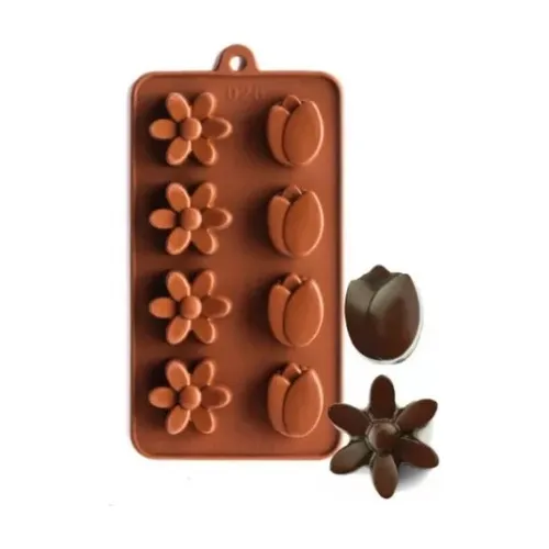 Molde Plancha margarita y tulipan