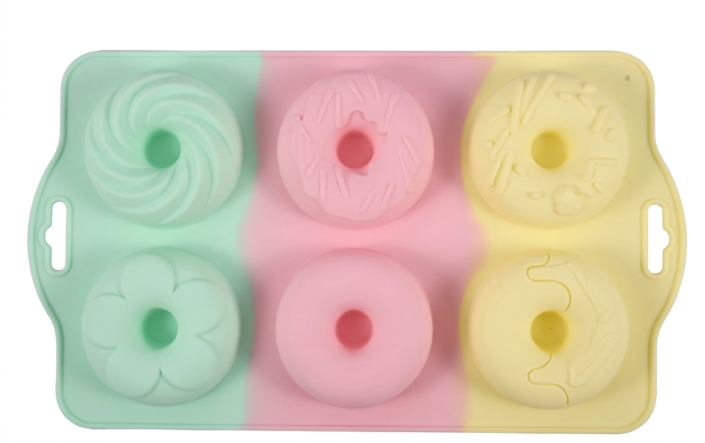 Molde Plancha Donas con relieve