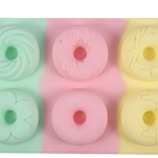 Molde Plancha Donas con relieve