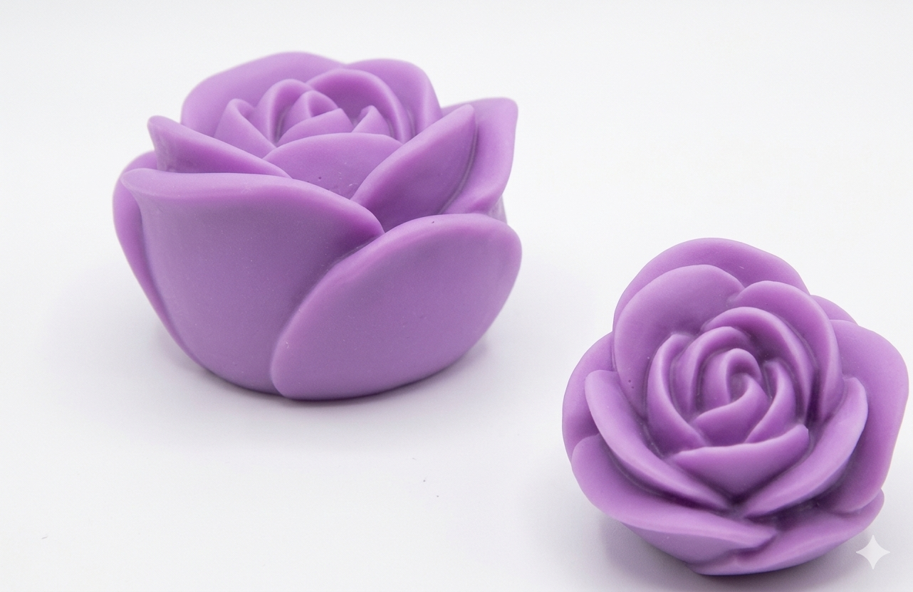 ROSA BOTON L 3d /J-0854: imagen 1