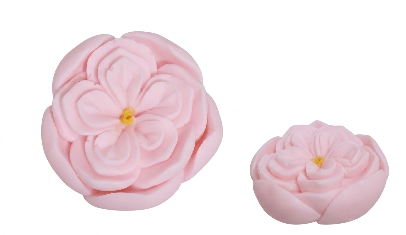 FLOR POR CAPAS 3D  / J5214: imagen 1