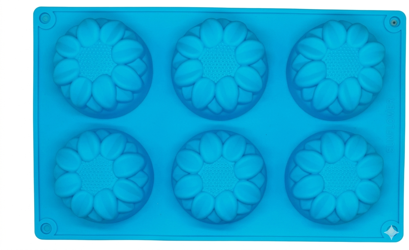 Molde Plancha Flores circular: imagen 1