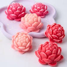 Capullo de flor de loto 3D / J1249