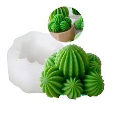 Molde silicona Bola de cactus 3D