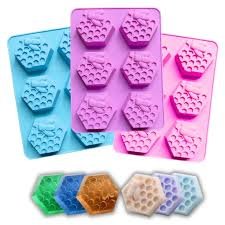 Molde Plancha panal abeja x6