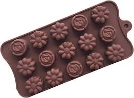 Molde Plancha florecitas variadas 2