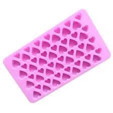 Molde Plancha corazon grande y chiquito