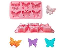 Molde Plancha mariposas diversas