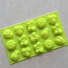 Molde Plancha insectos y flores