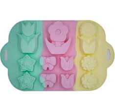 Molde Plancha Flores Mixtas