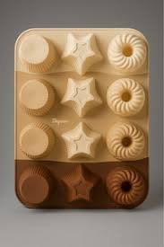 Molde Plancha Cupcake estrella y dona