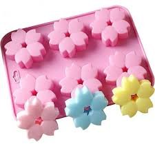 Molde Plancha flores x6