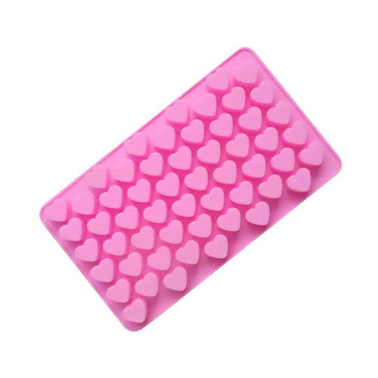 Molde Plancha corazones superpuestos