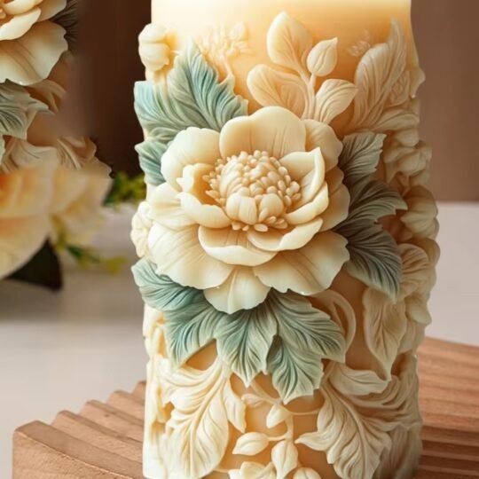 Molde Velón 3D Flor